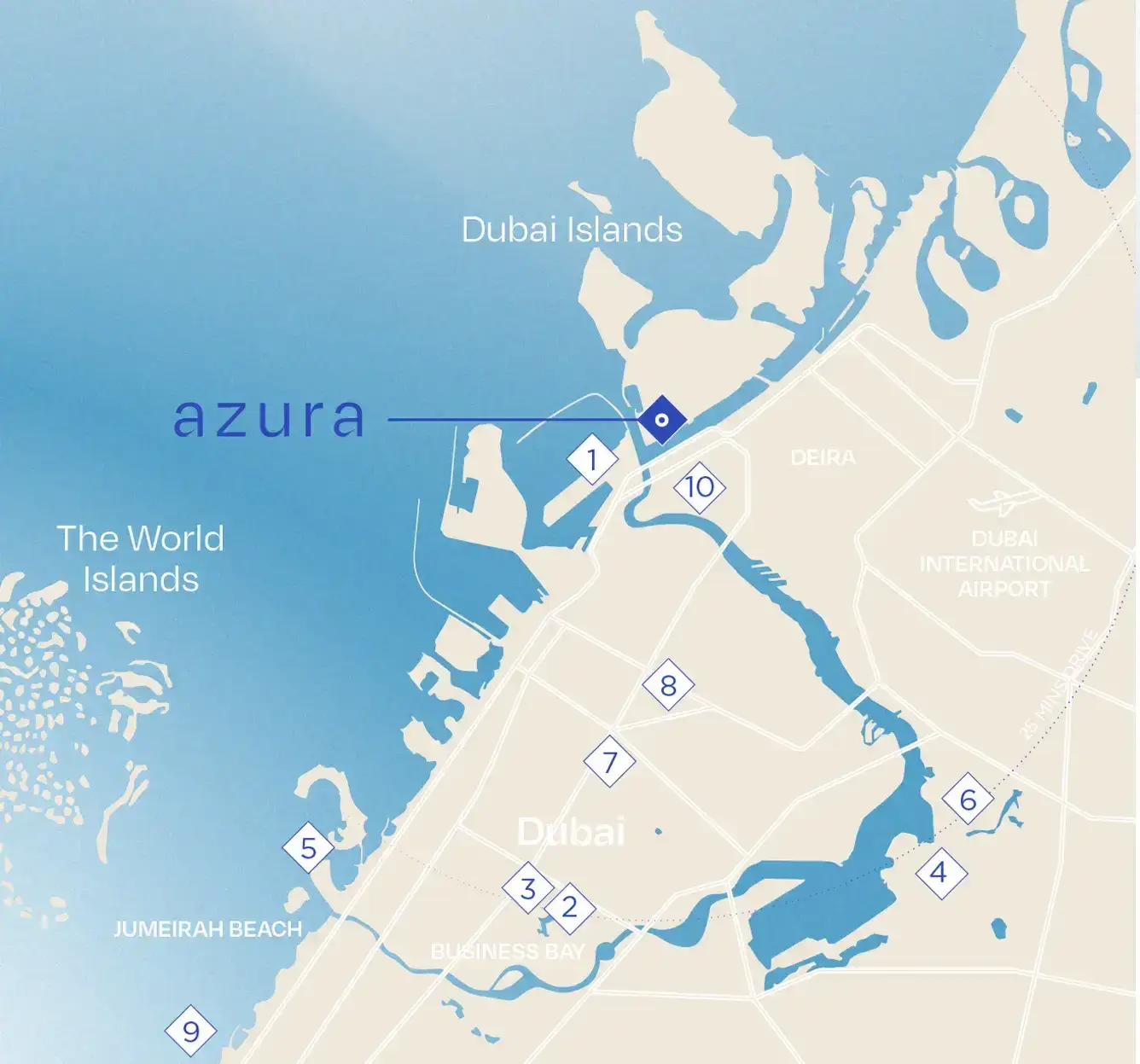 Azura Residences locatie 2