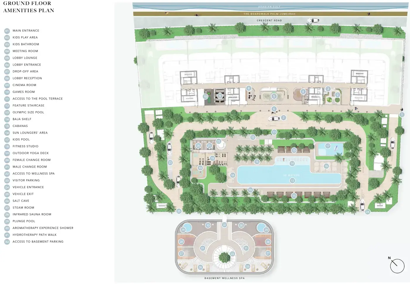 Ellington Ocean House locatie 2