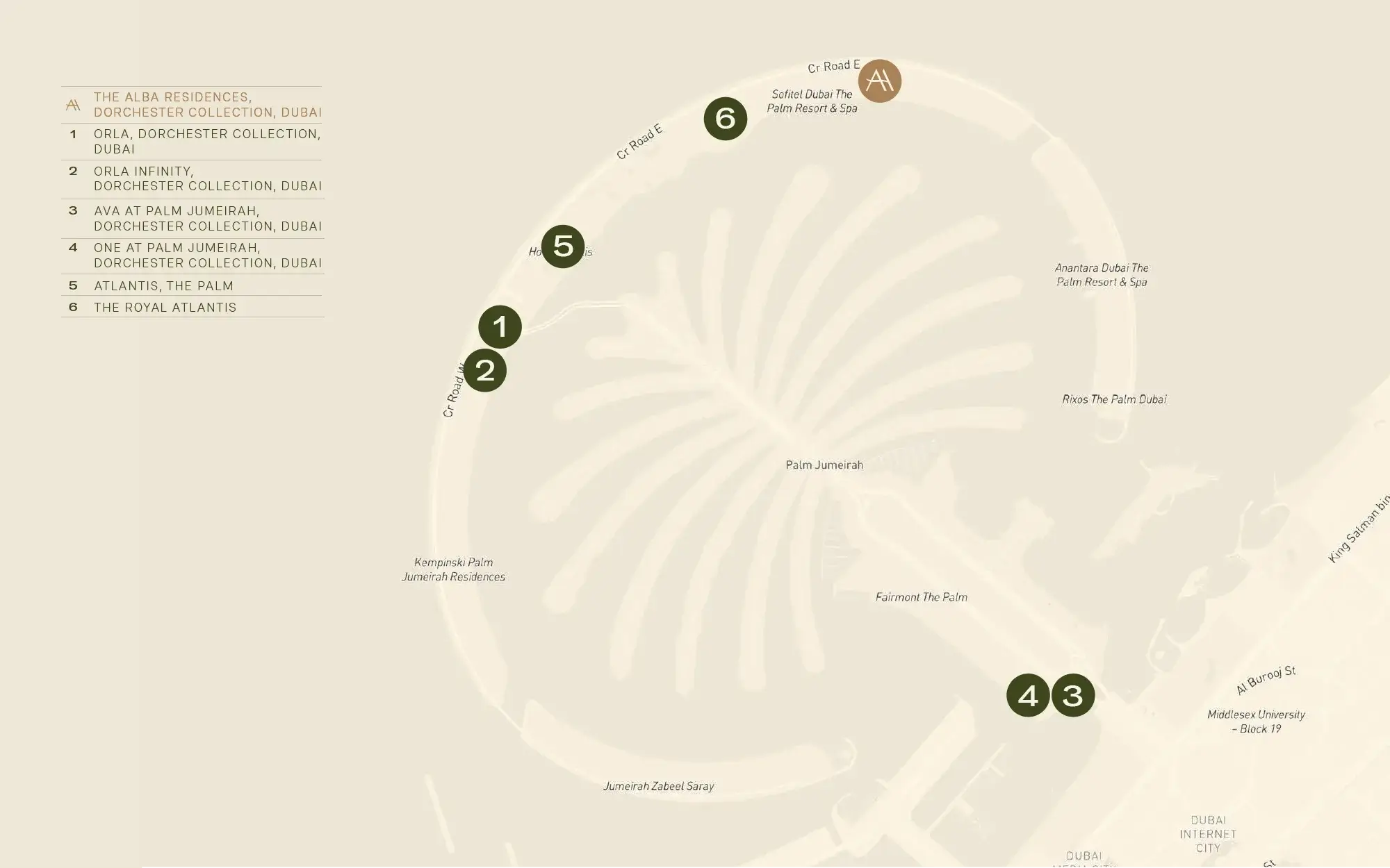 The Alba Residences Dorchester Collection